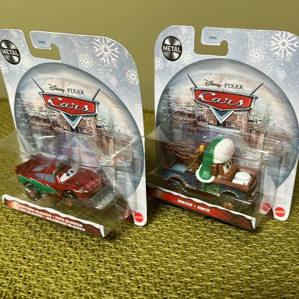 Disney Pixar cars lightening McQueen and mater